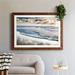 Highland Dunes Endless Horizon - Picture Frame Graphic Art Paper, Solid Wood in Black/Blue/Gray | 37.5 H x 27.5 W x 1.5 D in | Wayfair