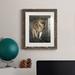 Ebern Designs Morning Walk in Masai Mara - Picture Frame Photograph Paper, Wood in Black/Blue/Gray | 20 H x 17 W x 1.5 D in | Wayfair