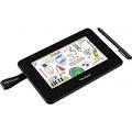 Viewsonic ID710-BWW (17,8 cm) (7 Zoll) PenDisplay Tablet zum Zeichnen und Schreiben (Full-HD, IPS Display, Touch Funktion inkl. druckempfindlichem Stift, USB-C, Windows/MacOS/Android) Schwarz