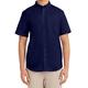 Nautica Herren School Uniform Short Sleeve Performance Oxford Shirt Hemd mit Button-Down-Kragen, Navy, Mittel