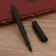 Stylo à plume 1916 en titane noir mat coffret cadeau de haute qualité fournitures scolaires et de