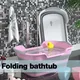 Baignoire pliante coordonnante pour animaux de compagnie baignoire pour bébé nouveau-né rangement