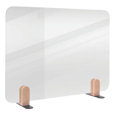 Legamaster Tischtrennwand transparent »ELEMENTS« 60x80 cm freistehend transparent, 80x60x0.5 cm