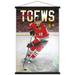 Jonathan Toews Chicago Blackhawks 35.75'' x 24.25'' Hanging Framed Team Player Poster