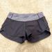 Lululemon Athletica Shorts | Lululemon Running Shorts In Dark Gray Size 4 | Color: Gray | Size: 4