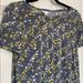 Lularoe Dresses | Brand New Lularoe Carly Dress Size Xxs | Color: Gray/Yellow | Size: Xxs