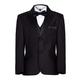 Waniwarehouse Boys Black Tuxedo, Boys Dinner Suit, Prom Suit, Boys Black Suits, 1 Years - 15 Years (8 Years)