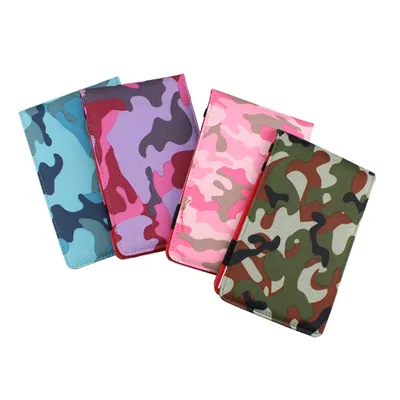 Camouflage couleur porte carte de score golf Oxford tissu Score livre accessoires
