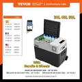 VEVOR Glacière Électrique Portable 30L 40L 50L Réfrigérateur de Voiture 12/24V 220V Mini Frigo pour