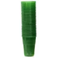 Gobelet en plastique vert à impact célèbre fournitures de fête et de mariage 9oz 250ml 40 pièces