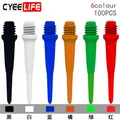 CyeeLife-Embouts de fléchettes en plastique professionnels pointes de fléchettes de rechange 8