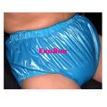 Livraison gratuite FUUBUU2201-Blue-XL-2PCS côtes sur pantalons en plastique sous-vêtements hommes