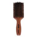 EVO conrad bristle paddle brush, Stylingbürste für alle Haartypen, zum Glätten, Entwirren mit natürlichen Wildschweinborsten, Haarbürste Frauen, Damen, Herren I aus zertifiziertem Holz hergestellt