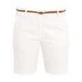 b.young Womens BYDAYS Shorts, Off White, 44