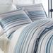 Vilano Ultra-Soft Coastal Stripes 3-piece Duvet Cover and Sham Set