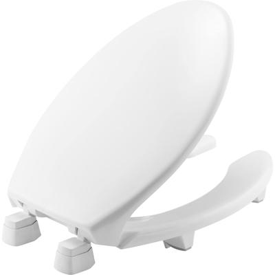 Bemis 2L2150T Plastic Elongated Toilet Seat - 14.88" x 4.88" x 22.5"