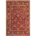 Antique Vegetable Dyed Anmol Agra Red/Blue Wool Rug - 8'0'' x 10'4'' - 8 ft. 0 in. X 10 ft. 4 in.