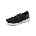 Lacyhop Women Magic Tape Non-Slip Flat Mules Daily Workout Casual Shoes