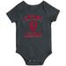 Newborn & Infant Colosseum Black Indiana Hoosiers Core Bodysuit