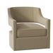 Fairfield Chair Phoebe Swivel Glider in White/Brown | 31.5 H x 29.5 W x 34 D in | Wayfair 6199-32_8789 07