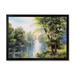 Lark Manor™ Landscape Painting on Canvas Metal in Blue/Green/White | 24 H x 32 W x 1 D in | Wayfair B3739484ECAA48C5848FED6A7A55F72F