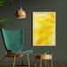 East Urban Home Abstract Vibrant Summer Sun Inspired w/ Different Shades of Dreamlike - Picture Frame Graphic Art Print on Fabric Fabric | Wayfair