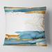 East Urban Home Laminaria Branch & Leaves Square Pillow Cover & Insert Polyester/Polyfill blend | 16 H x 16 W x 5 D in | Wayfair