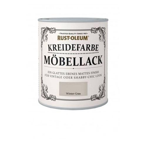 Kreidefarbe Möbellack 750ml Winter Grau – Rust-oleum