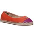 Coach Shoes | Coach Camryn Leather Espdrille Shoes | Color: Orange/Pink | Size: 6.5