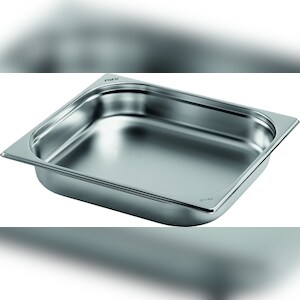 Esmeyer 1 x SARO Gastronormbehälter Edelstahl 2/3 GN 200 mm tief Image