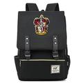 Harry Potter Backpack for Girl Boys Light Book Bag 7~15 Grade Student Pack Gryffindor Black