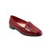 Wide Width Women's Liz Iii Flats by Trotters in Red (Size 11 W)