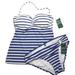 Ralph Lauren Swim | Lauren Ralph Lauren Swim Set 6 Nwt Blue White | Color: Blue/White | Size: 6