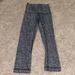 Lululemon Athletica Pants & Jumpsuits | Black And White Crop Lululemon Leggings Size 2 | Color: Black/White | Size: 2