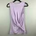 Athleta Tops | Athleta Siro Twist Sleeveless Tunic Lavender Sz Xs | Color: Purple | Size: Xs