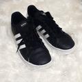 Adidas Shoes | Adidas Black Superstar Sneakers Size 5 1/2 | Color: Black/White | Size: 5.5