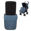 Silver Cross - Pop Footmuff - Pram Accessories - Stroller Footmuff - Foot Warmer - Water Resistant - Bilberry