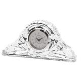 Silver Ohio State Buckeyes Crystal Clock