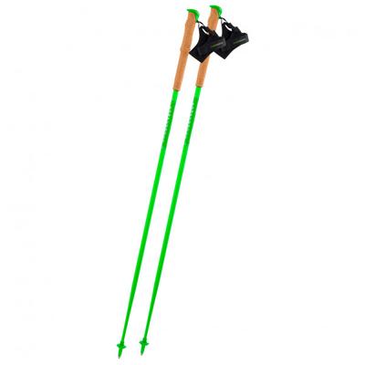 Komperdell - Carbon C1 Team Green Fixed Length - Trailrunning Stöcke Gr 105 cm grün