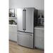 Café 33" Counter Depth French Door 18.6 cu. ft. Smart Energy Star Refrigerator in Gray | 69.875 H x 32.75 W x 31 D in | Wayfair