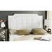 Darby Home Co Findlay Upholstered Panel Headboard Polyester in White | 53.9 H x 61.8 W x 3.5 D in | Wayfair DRBC1247 30329166