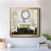 Ophelia & Co. Daily Bath - Picture Frame Painting on Canvas Canvas, Solid Wood in Black/Gray/White | 17.5 H x 17.5 W x 1.5 D in | Wayfair