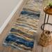 Addison Barkley Modern Blue Geo Rug