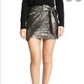 Rebecca Minkoff Skirts | Exquisite Rebecca Minkoff Wrap Skirt-Size 00 | Color: Gold | Size: 00