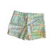 Lilly Pulitzer Shorts | Lilly Pulitzer Women's Shorts Seaside Fish 0 | Color: Blue/Green | Size: 0