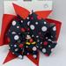 Disney Accessories | Child’s Disney’s Mickey Mouse Hairbow | Color: Black/Red | Size: Osg