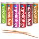 Xero Picks Infused Flavored Toothpicks for Long-Lasting Fresh Breath & Dry Mouth Prevention (120 Picks) (Variety 6-Pack)