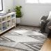 Portmarnock 8'10" x 12' Moroccan Farmhouse Beige/Charcoal/Cream/Medium Gray Area Rug - Hauteloom