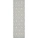 Gray/White 30 x 0.25 in Area Rug - Corrigan Studio® Waucoma Wool Gray/Ivory Area Rug Wool | 30 W x 0.25 D in | Wayfair