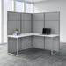 Easy Office 60W L Shaped Cubicle Desk by Bush Business Furniture